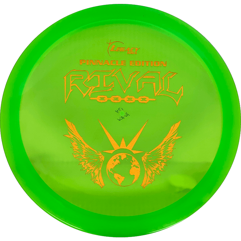 Legacy Rival Legacy Rival - Pinnacle / 174g - Lime Green (Orange Foil) - Skyline Disc Golf