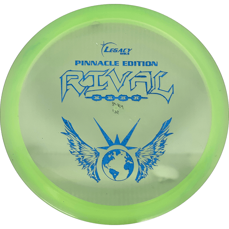 Legacy Rival Legacy Rival - Pinnacle / 175g - Hint of Lime (Blue Glitter) - Skyline Disc Golf