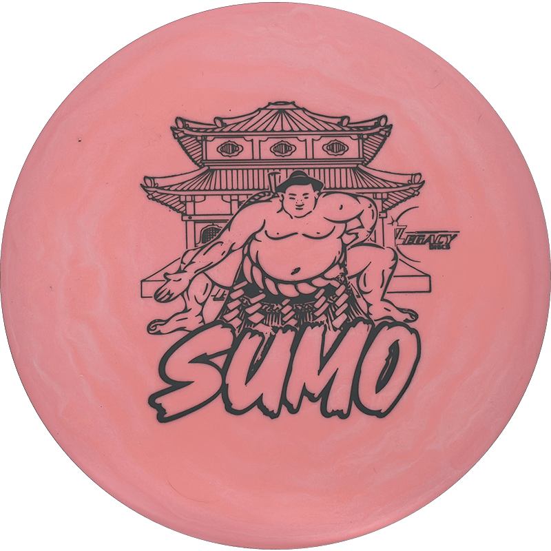 Legacy Sumo Legacy Sumo - Gravity - First Run / 173g - Pink Melon (Dark Gray) - Skyline Disc Golf