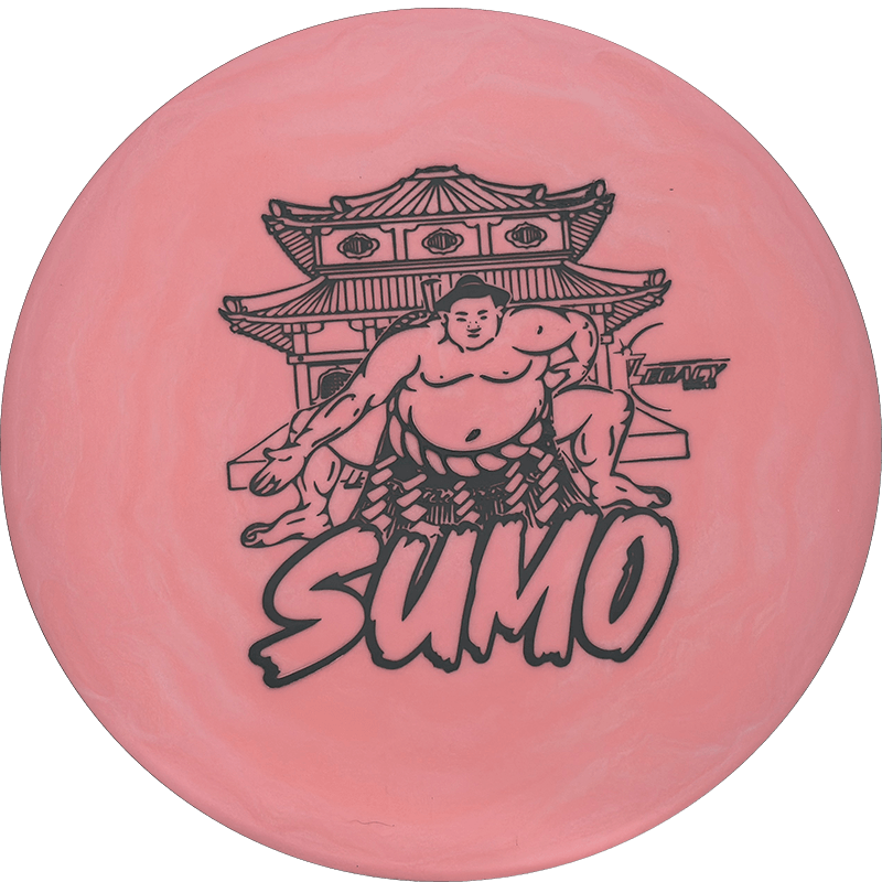 Legacy Sumo Legacy Sumo - Gravity - First Run / 174g - Pink Melon (Dark Gray) - Skyline Disc Golf