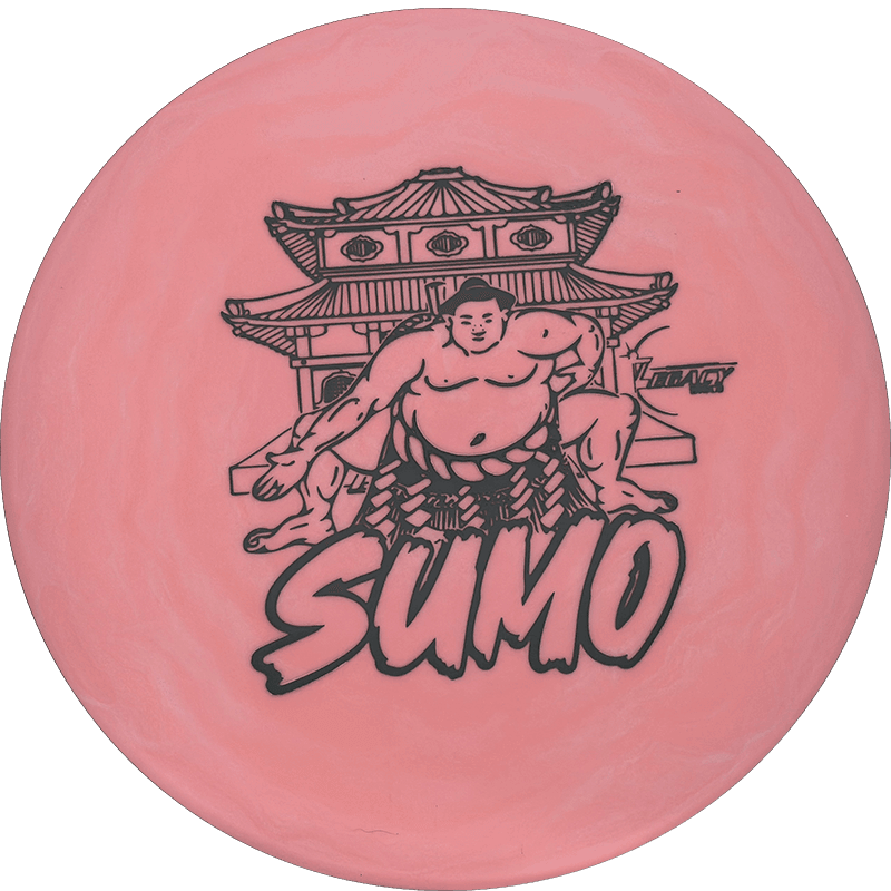 174g - Pink Melon (Dark Gray) Gravity - First Run Legacy Sumo - Skyline Disc Golf