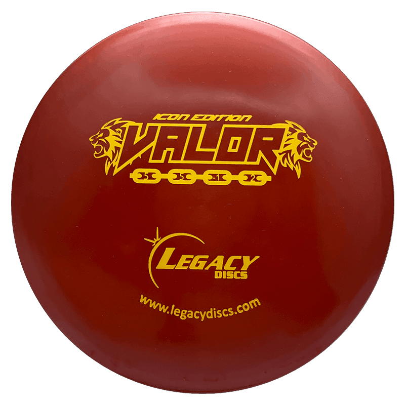 Legacy Valor Legacy Valor - Icon / 175g - Burnt Red (Yellow) - Skyline Disc Golf