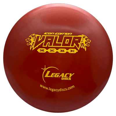 Legacy Valor Legacy Valor - Icon / 175g - Burnt Red (Yellow) - Skyline Disc Golf