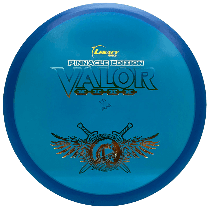 177g - Blue (Yellow/Silver/Green/Blue Foil) Pinnacle Legacy Valor - Skyline Disc Golf