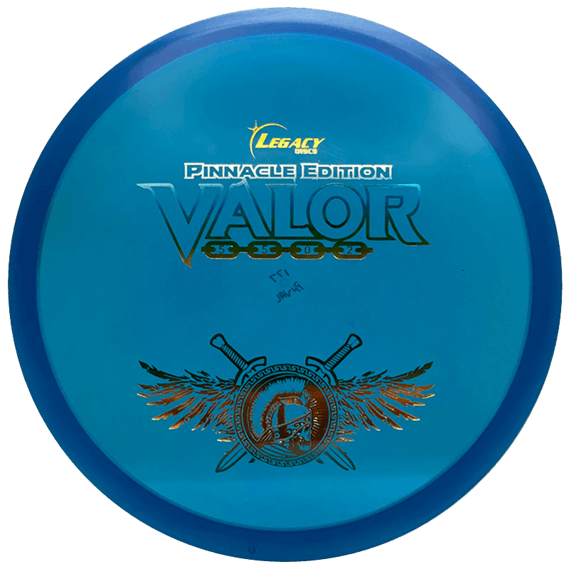 Legacy Valor Legacy Valor - Pinnacle / 177g - Blue (Yellow/Silver/Green/Blue Foil) - Skyline Disc Golf