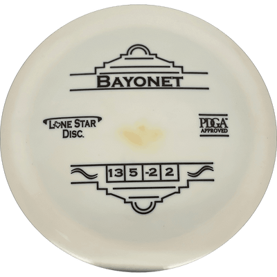 Lone Star Discs Bayonet Lone Star Discs Bayonet - Lima / 156g - Off-White (Black) *1002* - Skyline Disc Golf