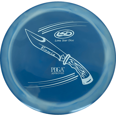 Lone Star Discs Bowie Lone Star Discs Bowie - Alpha / 174g - Blue Swirl (White) - Skyline Disc Golf