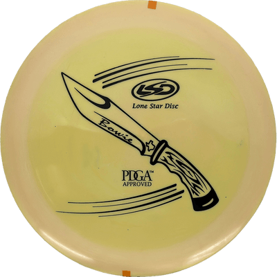 Lone Star Discs Bowie Lone Star Discs Bowie - Lima / 156g - Mango/Peach (Black) - Skyline Disc Golf