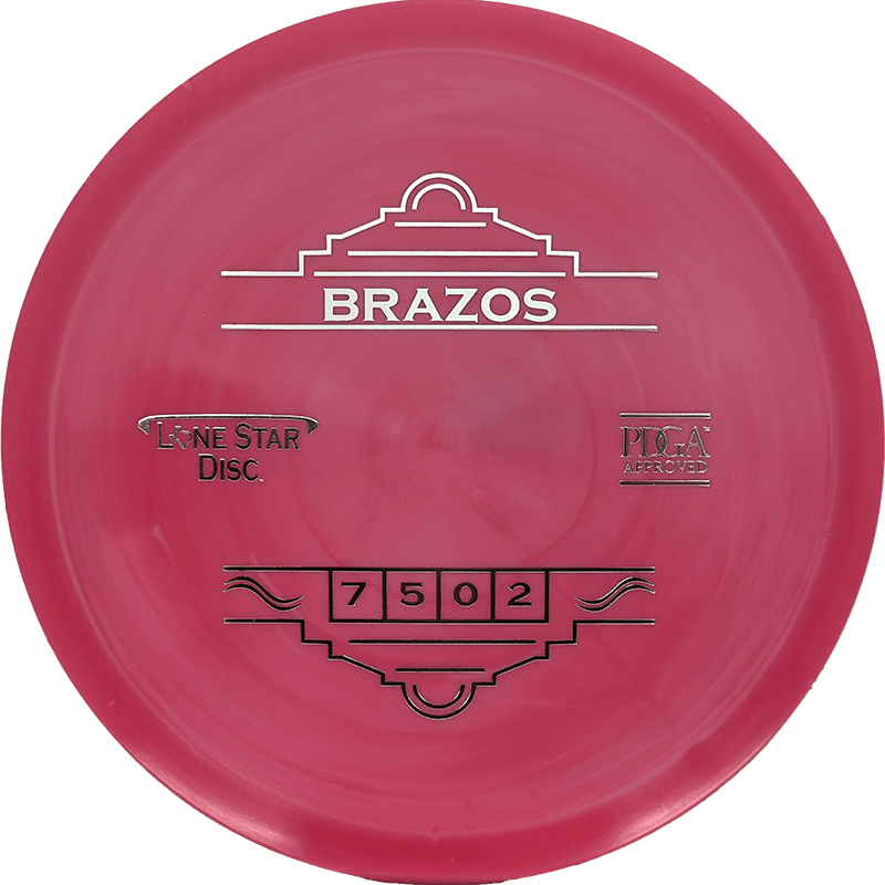 Lone Star Discs Brazos - Lima / 152g - Light Red (Silver)