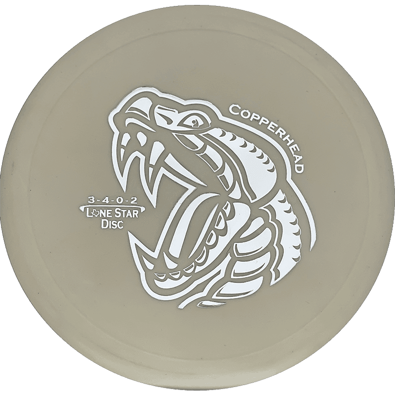 Lone Star Discs Copperhead - Victor1 (V1) / 174g - Off-White (Silver - Artist Series) - Skyline Disc Golf