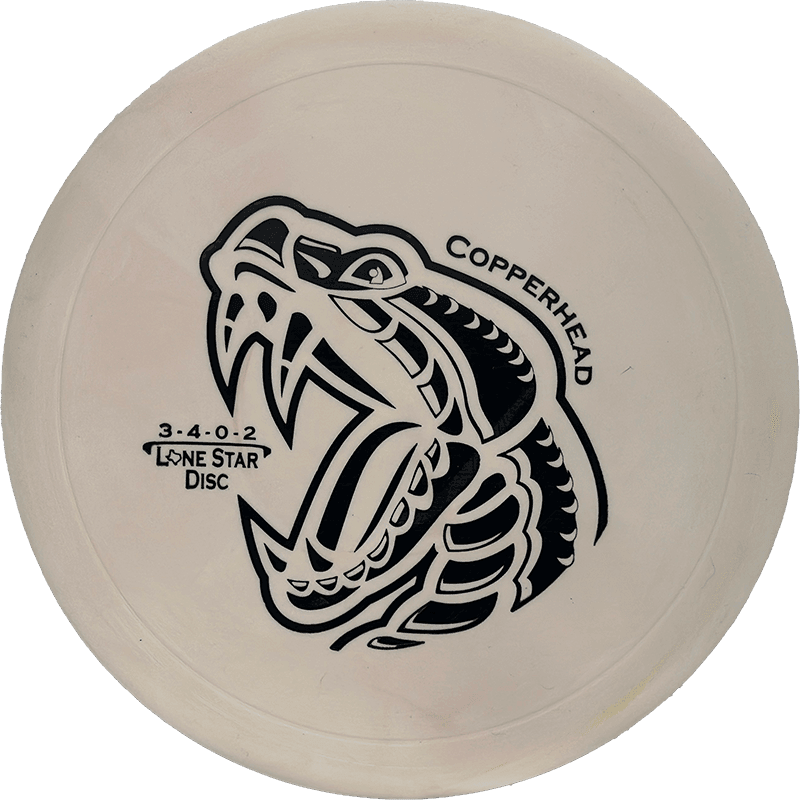 Lone Star Discs Copperhead - Victor2 (V2) / 170g - Off-White (Black - Artist Series)
