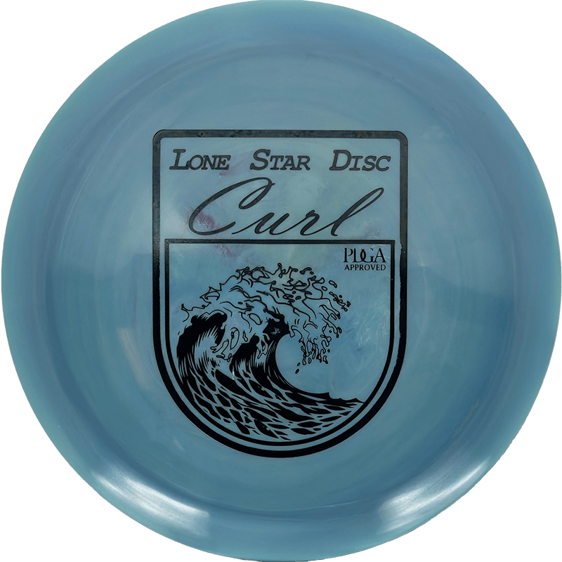 Lone Star Discs Curl Lone Star Discs Curl - Alpha / 174g - Blue-ish Swirl (Black) - Skyline Disc Golf