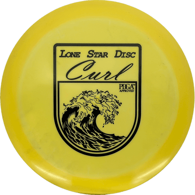 Lone Star Discs Curl Lone Star Discs Curl - Lima / 152g - Yellow (Black) - Skyline Disc Golf