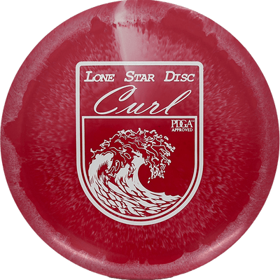 Lone Star Discs Curl Lone Star Discs Curl - Lima / 153g - Red (White) - Skyline Disc Golf