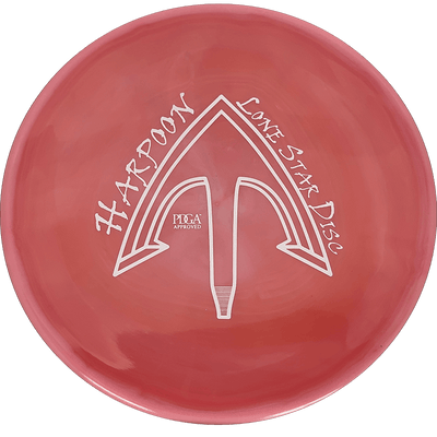 Lone Star Discs Harpoon Lone Star Discs Harpoon - Alpha / 175g - Light Red (White) - Skyline Disc Golf