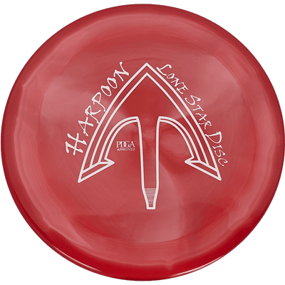 Lone Star Discs Harpoon Lone Star Discs Harpoon - Alpha / 175g - Red (White) - Skyline Disc Golf