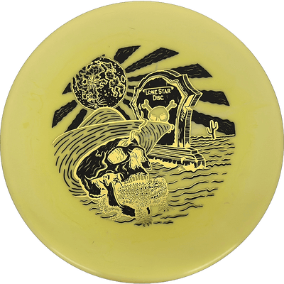 Lone Star Discs Horny Toad Lone Star Discs Horny Toad - Bravo / 173g - Yellow (Black/Gold) - Skyline Disc Golf