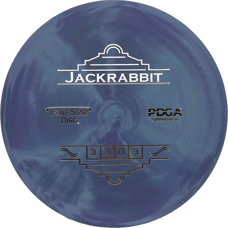 Lone Star Discs Jack Rabbit - Victor 2 (V2) / 172g - Navy Blue Swirl (Silver)