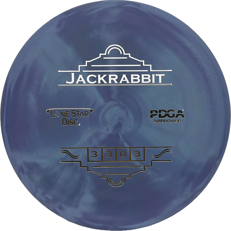 Lone Star Discs Jack Rabbit Lone Star Discs Jack Rabbit - Victor 2 (V2) / 172g - Navy Blue Swirl (Silver) - Skyline Disc Golf