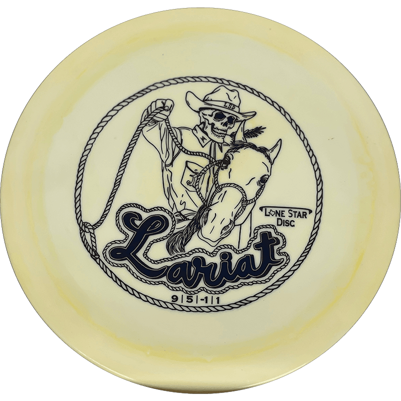 Lone Star Discs Lariat Lone Star Discs Lariat - Lima / 154g - Lemonade (Black) - Skyline Disc Golf