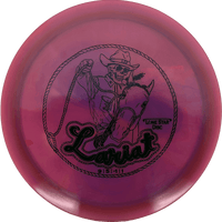 174g - Cabernet (Black) Alpha Lone Star Discs Lariat - Skyline Disc Golf