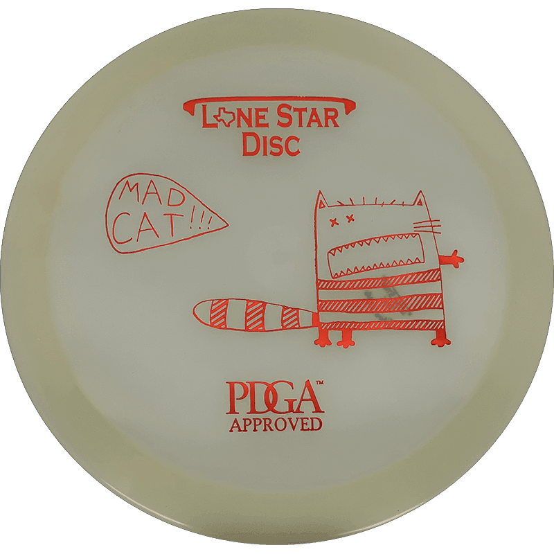 Lone Star Discs Mad Cat - Glow / 175g - Glow (Orange Foil)