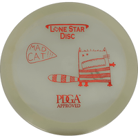 Lone Star Discs Mad Cat - Glow / 175g - Glow (Orange Foil) - Skyline Disc Golf