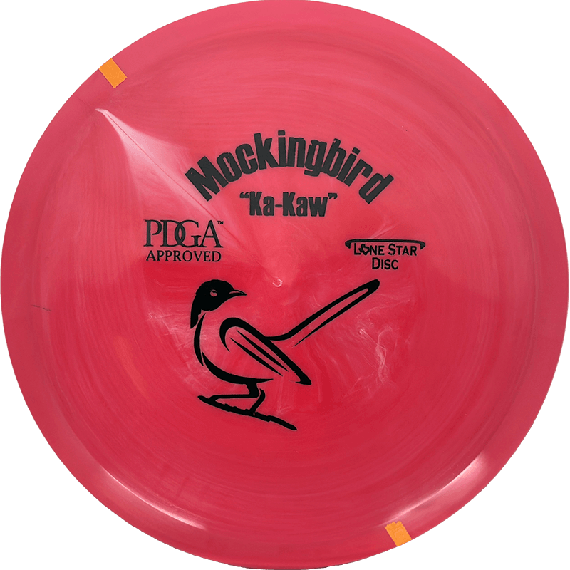 Lone Star Discs Mockingbird Lone Star Discs Mockingbird - Bravo / 172g - Red (Black) - Skyline Disc Golf