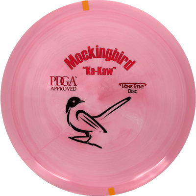 Lone Star Discs Mockingbird Lone Star Discs Mockingbird - Bravo / 173g - Red-ish/Pink Swirl (Red Foil) - Skyline Disc Golf