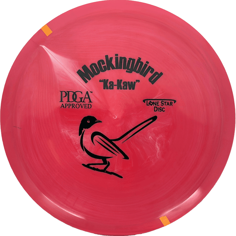 172g - Red (Black) Bravo Lone Star Discs Mockingbird - Skyline Disc Golf