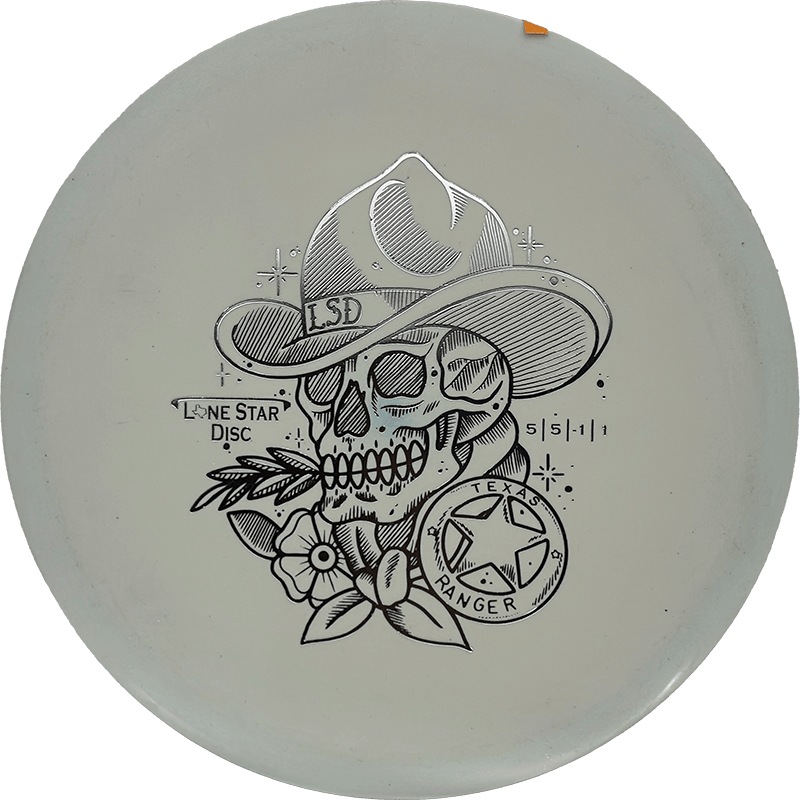 Lone Star Discs Texas Ranger Lone Star Discs Texas Ranger - Delta 1 (D1) / 170g - White (Silver - Artist Series) - Skyline Disc Golf