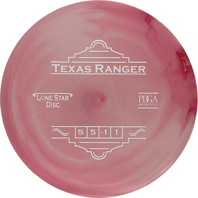 Lone Star Discs Texas Ranger Lone Star Discs Texas Ranger - Delta 2 (D2) / 175g - Rose Swirl (White) - Skyline Disc Golf