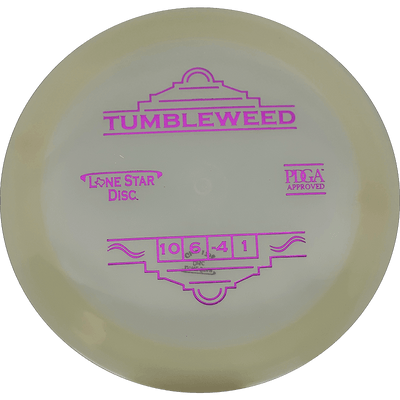 Lone Star Discs Tumbleweed Lone Star Discs Tumbleweed - Glow / 175g - Glow (Magenta Foil) - Skyline Disc Golf