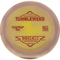 Lone Star Discs Tumbleweed - Bravo / 174g - Yellow Lavender Swirl (Red Foil) - Skyline Disc Golf