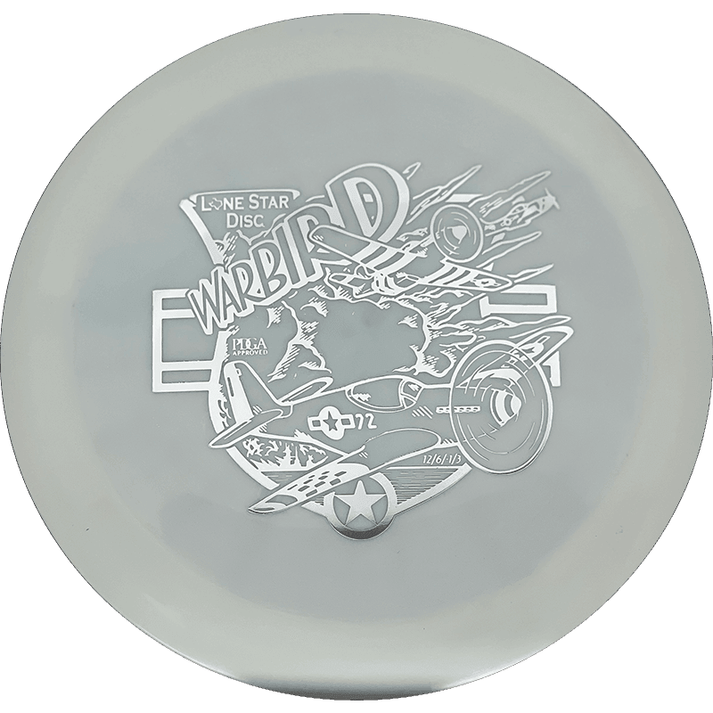 Lone Star Discs Warbird - Alpha / 174g - White (Silver)