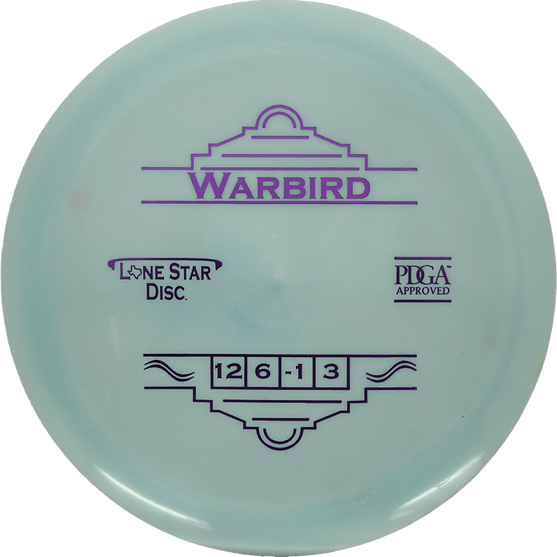 Lone Star Discs Warbird Lone Star Discs Warbird - Bravo / 171g - Light Seafoam (Purple Foil) - Skyline Disc Golf