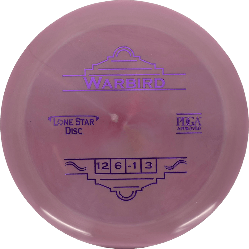 Lone Star Discs Warbird Lone Star Discs Warbird - Bravo / 171g - Mauve (Purple Foil) - Skyline Disc Golf