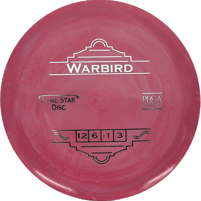 Lone Star Discs Warbird - Lima / 152g - Pastel Red (Silver)
