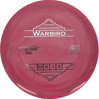 Lone Star Discs Warbird - Lima / 152g - Pastel Red (Silver)