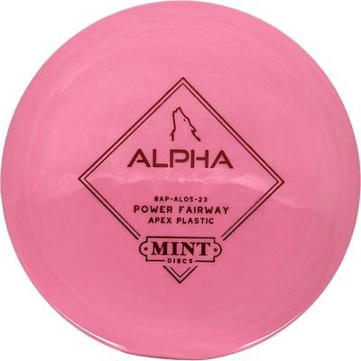 Mint Discs Alpha Mint Discs Alpha - Apex / 175g - Pink (Red) - Skyline Disc Golf