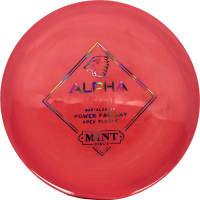 Mint Discs Alpha Mint Discs Alpha - Apex / 175g - Red (Jellybean) - Skyline Disc Golf