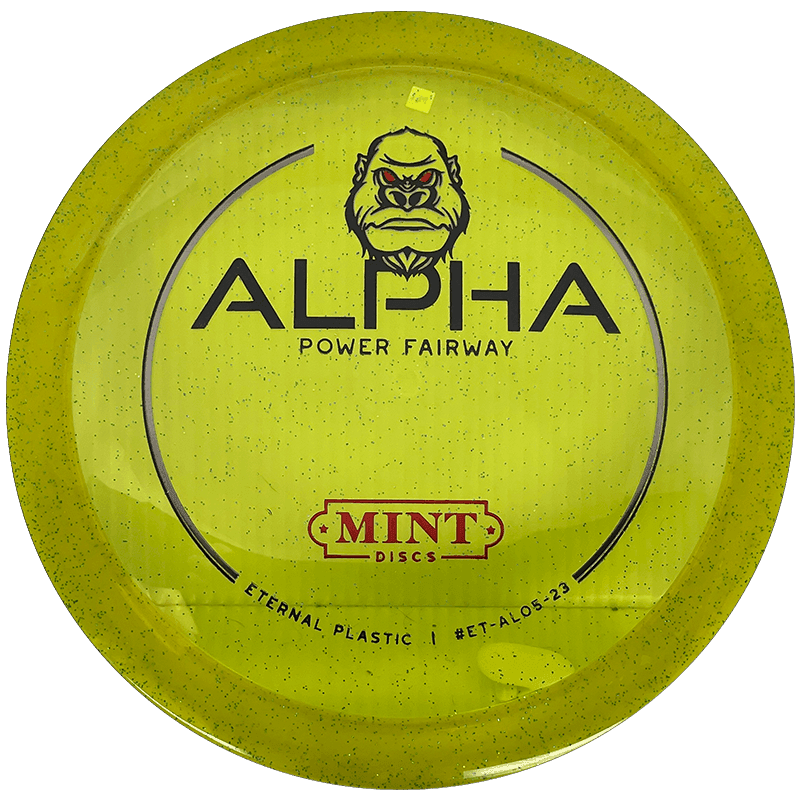 Mint Discs Alpha - Eternal / 174g - Yellow Glitter (Black/Red Foil)