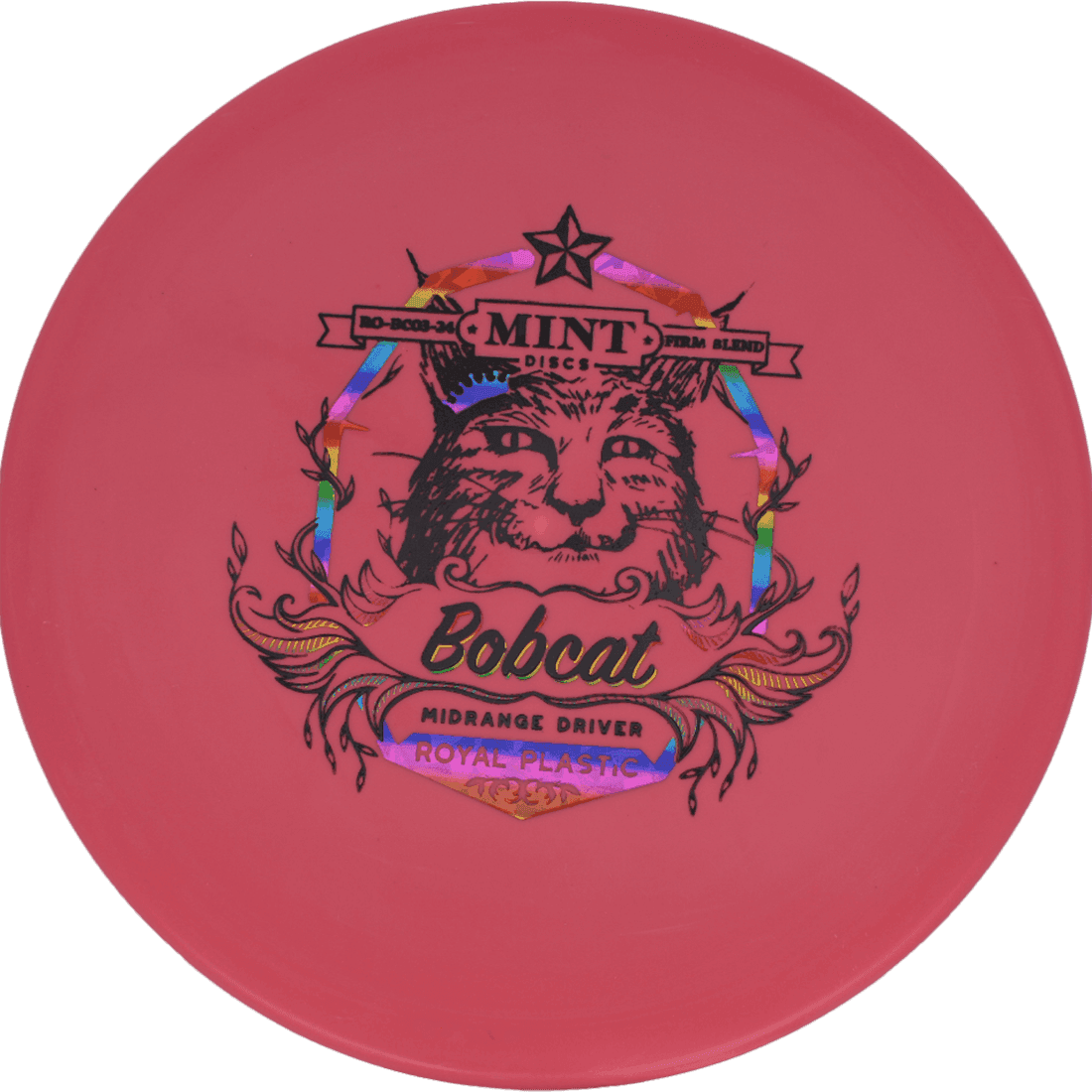 Mint Discs Bobcat - Royal Firm / 176g - Red (Rainbow) - Skyline Disc Golf