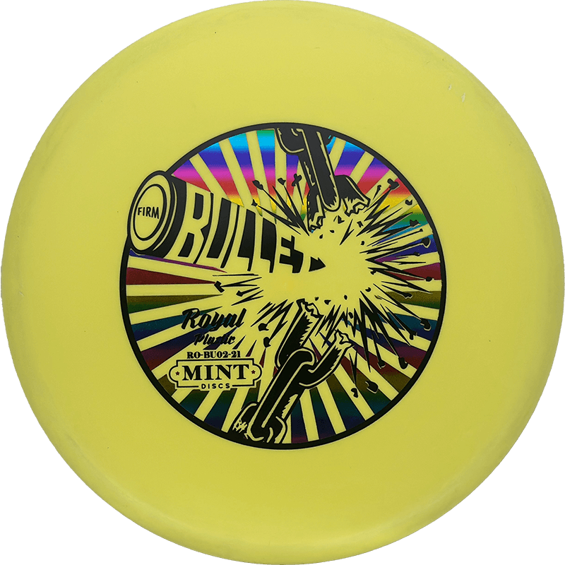 Mint Discs Bullet Mint Discs Bullet - Royal / 167g - Banana Yellow (Rainbow Foil) - Skyline Disc Golf