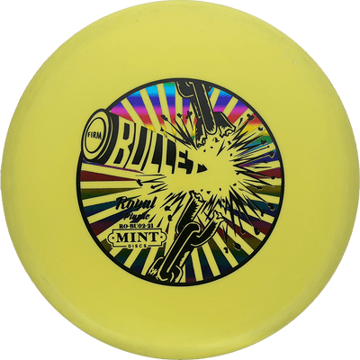 Mint Discs Bullet Mint Discs Bullet - Royal / 167g - Banana Yellow (Rainbow Foil) - Skyline Disc Golf