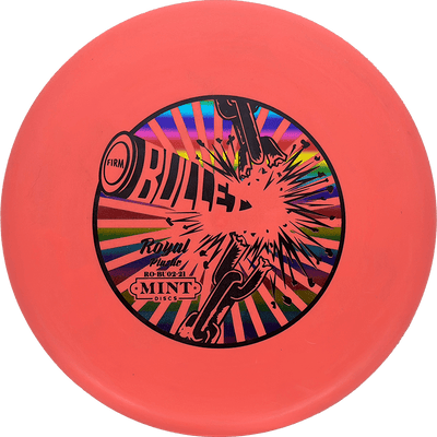 Mint Discs Bullet Mint Discs Bullet - Royal / 167g - Orange-ish (Rainbow Foil) - Skyline Disc Golf