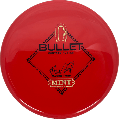 Mint Discs Bullet Mint Discs Bullet - Apex - Mason Ford Signature Series / 168g - Red (Black/Gold Glitter) - Skyline Disc Golf