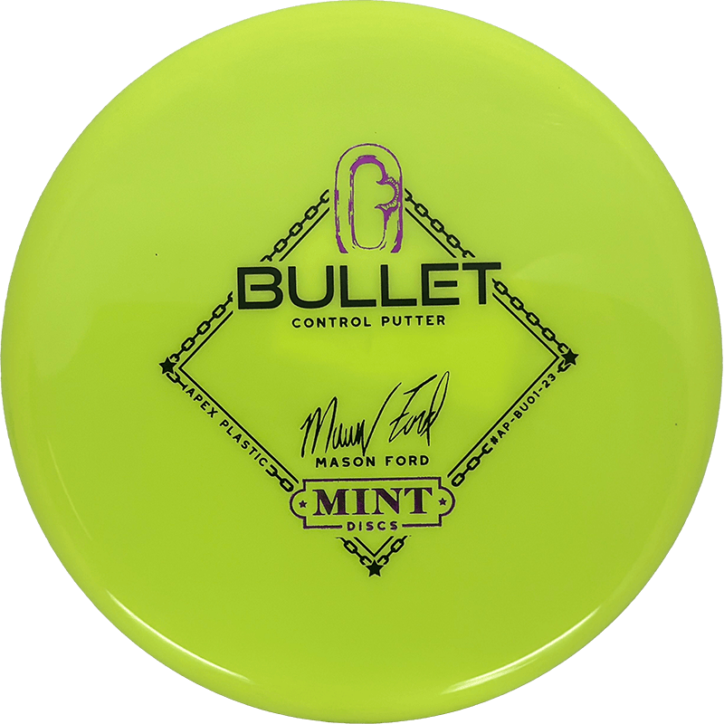 Mint Discs Bullet Mint Discs Bullet - Apex - Mason Ford Signature Series / 169g - Yellow (Black/Magenta) - Skyline Disc Golf