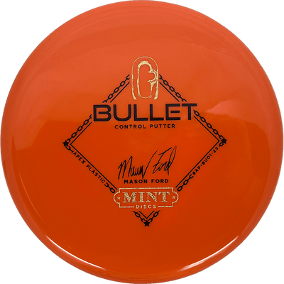 Mint Discs Bullet Mint Discs Bullet - Apex - Mason Ford Signature Series / 169g - Orange (Black/Gold Glitter) - Skyline Disc Golf