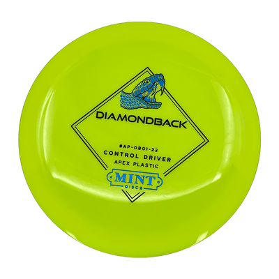 Mint Discs Diamondback Mint Discs Diamondback - Apex / 172g - Yellow (Blue) - Skyline Disc Golf